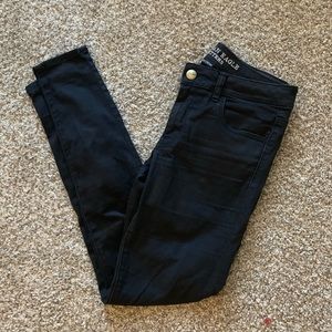 Black American Eagle jeggings